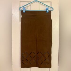 House of Harlow 1960 Cut Out Knit Skirt Small